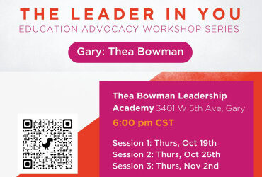 The Leader in You (TLIY) Education Advocate Workshops at Thea Bowman Leadership Academy