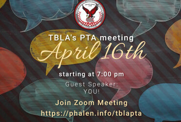 TBLA PTA Meeting